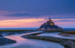 Остров-замок Мон-Сен-Мишель (Mont Saint Michel) — Франция | Место № 2