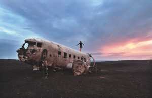 Место крушения самолёта (DC-3 plane wreck) — Исландия | Место № 5